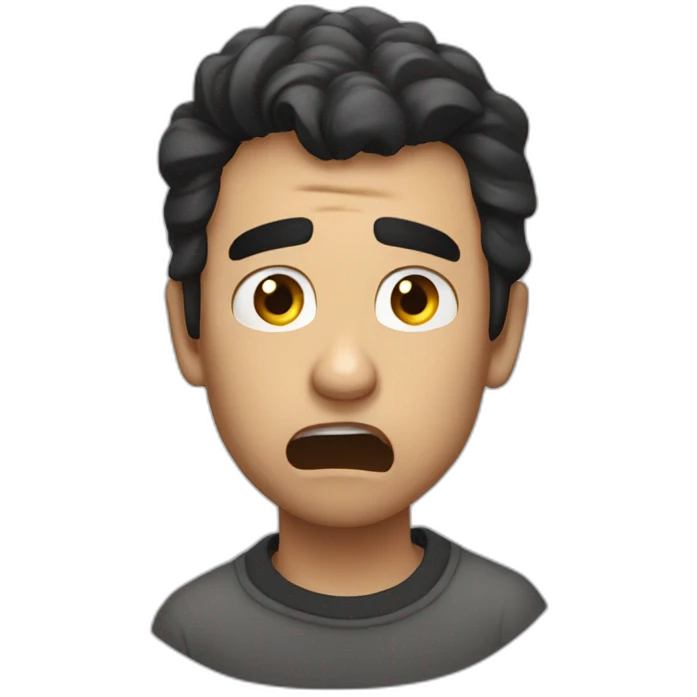 Daniel riccardo scared emoji