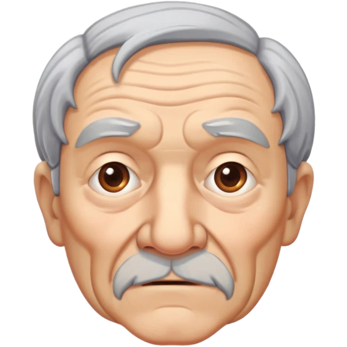 A massive geezer emoji