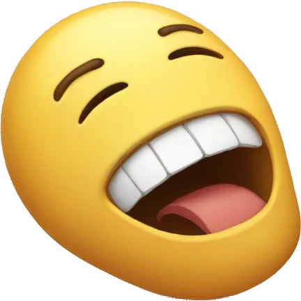 dying from laughing emoji