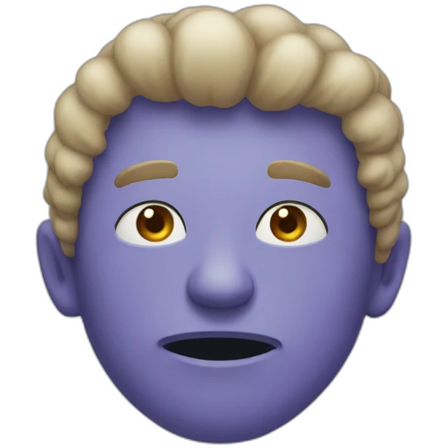 exhaling emoji