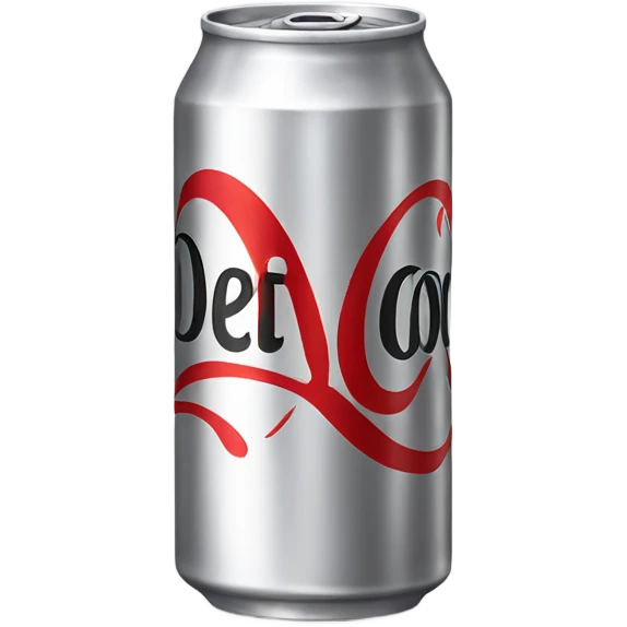 Can of Diet Coke English  emoji
