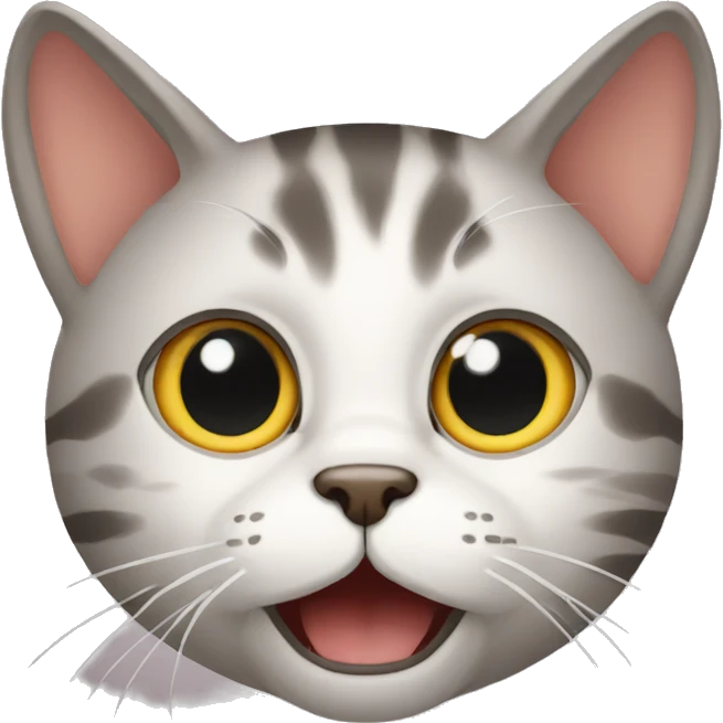  scared cat emoji