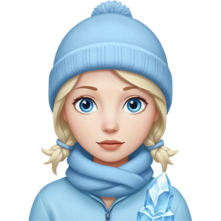 female ice sculptor emoji