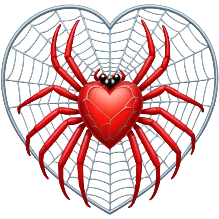 ❤️🕸mix these 2 emojis emoji