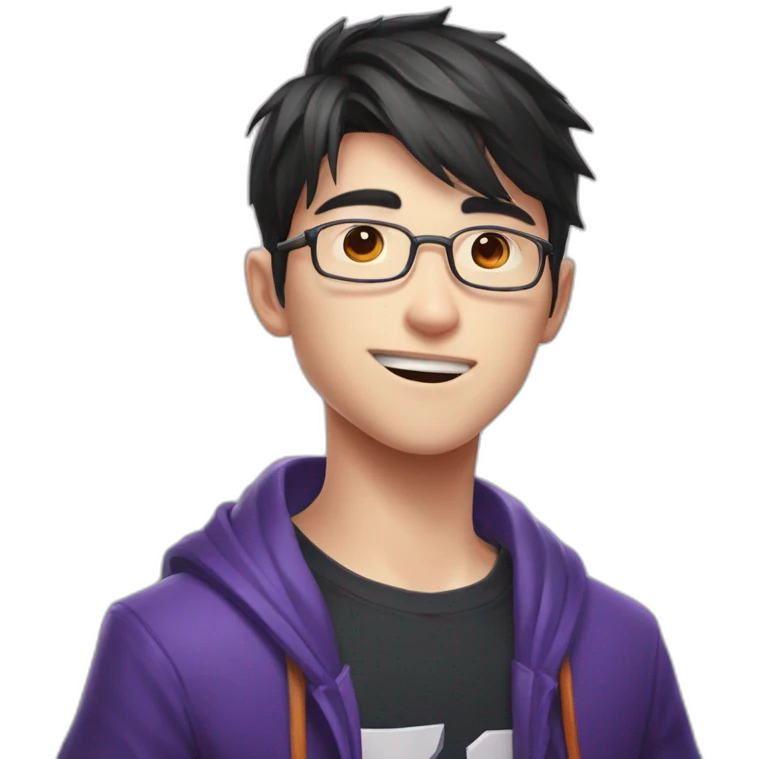 Le joueur de League of legends FAKER qui fait chut emoji