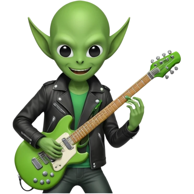 rock player alien emoji
