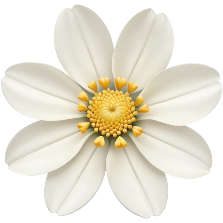 Flower white emoji