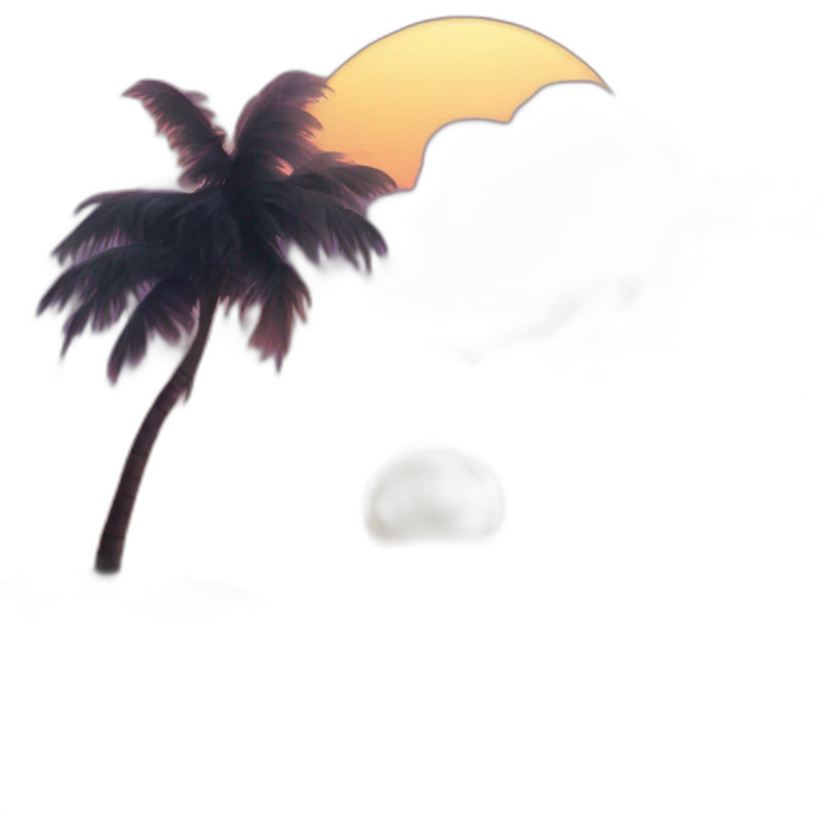 coucher de soleil emoji