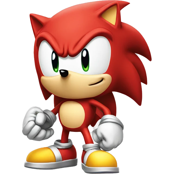 knuckles sonic emoji