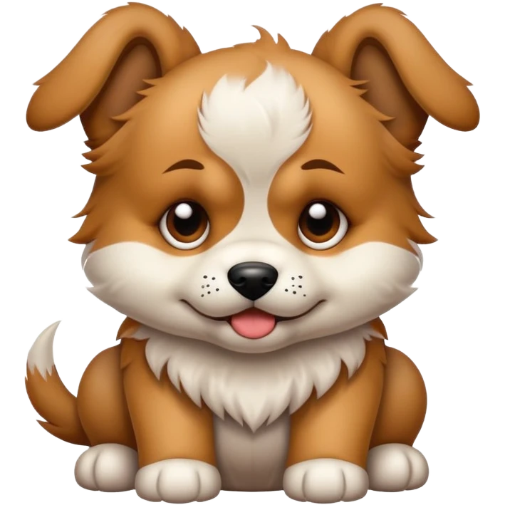 Mad puppy emoji