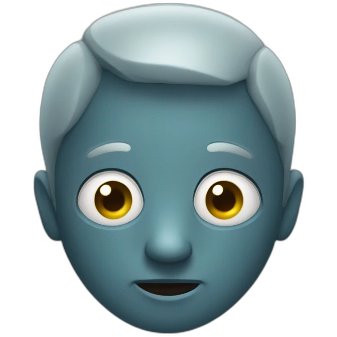 cuterobotic face emoji