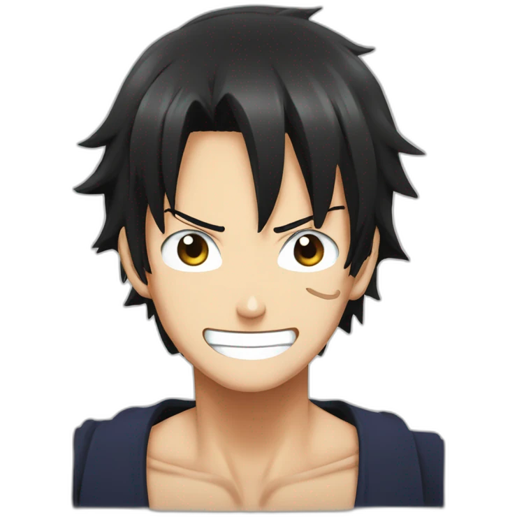 D ACE ONE PIECE ANIME emoji