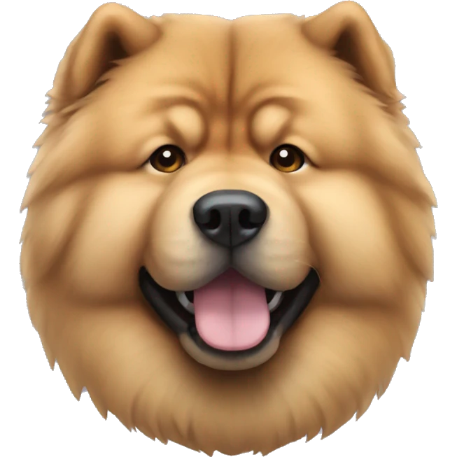 Chow chow emoji