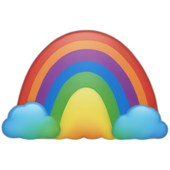 Rainbow emoji
