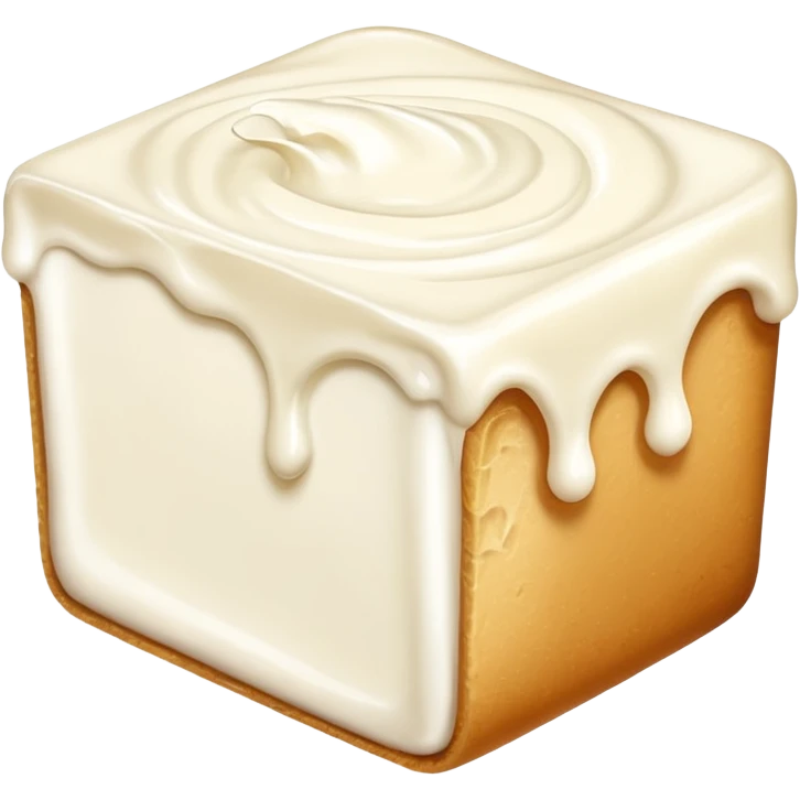 Cream cheese emoji