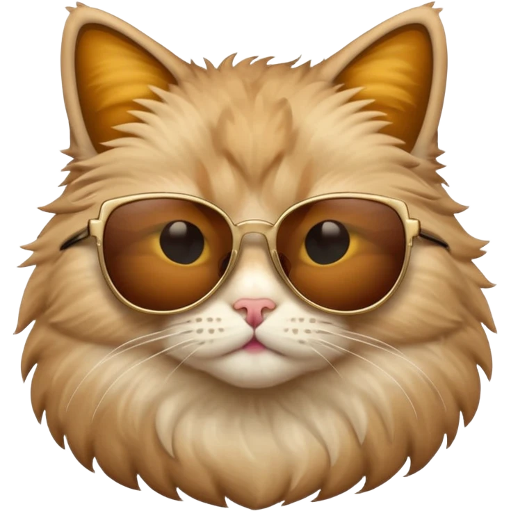 Cat wearing sunglasses emoji