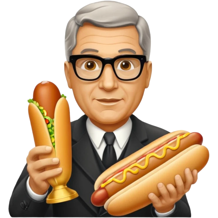 Vince Lombardi, trophy hot dog emoji