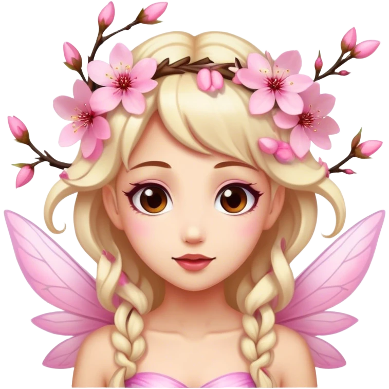 Cherry Blossom Fairy emoji