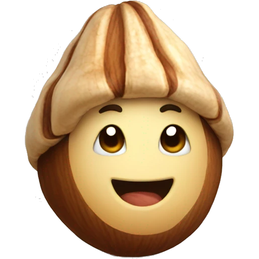 hazelnut emoji