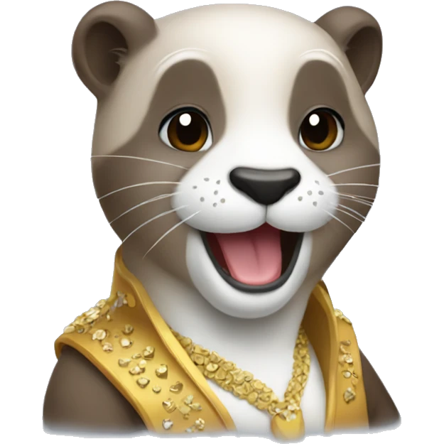 Elvis otter emoji
