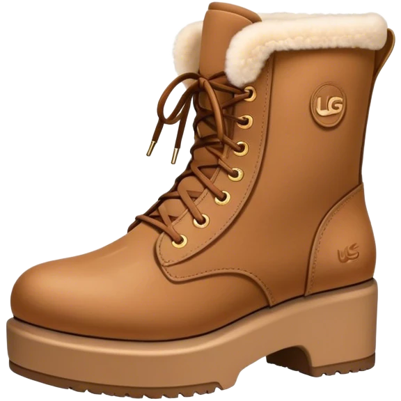 Platform Uggs emoji