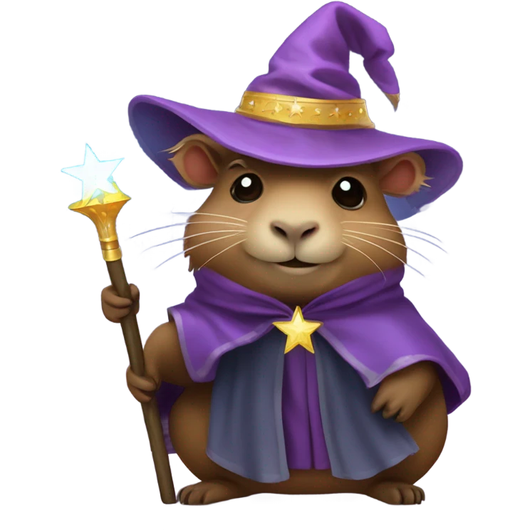 capybara wizard emoji