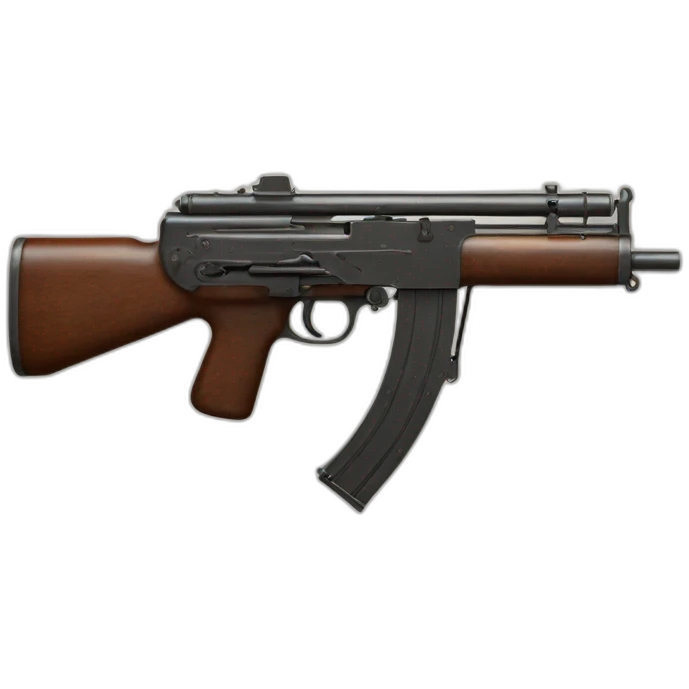 Thompson M1921 Submachine Gun horizontal  emoji