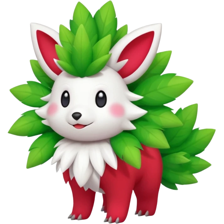  Fey Toony Sprigatito-Shaymin-fusion-hybrid emoji