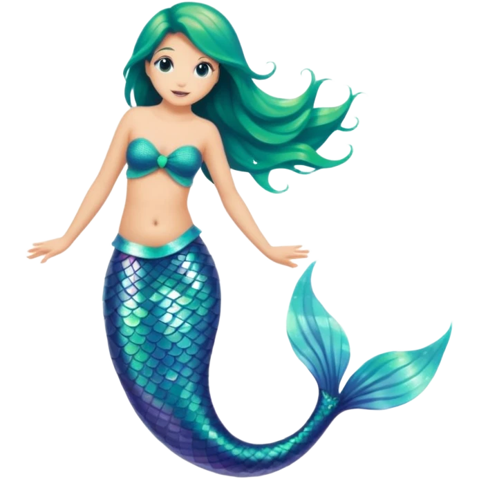 Mermaid tail emoji