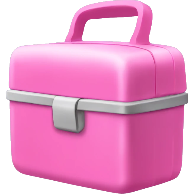 pink lunchbox for uni emoji