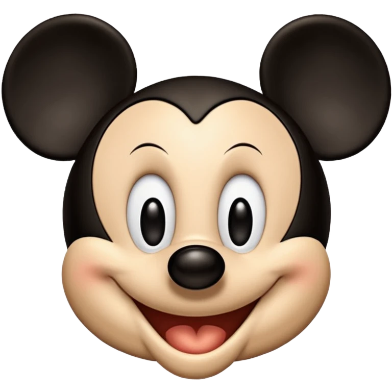 Mickey Mouse says good morning emoji