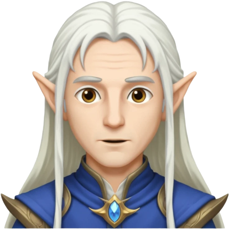 ESO male high elf emoji