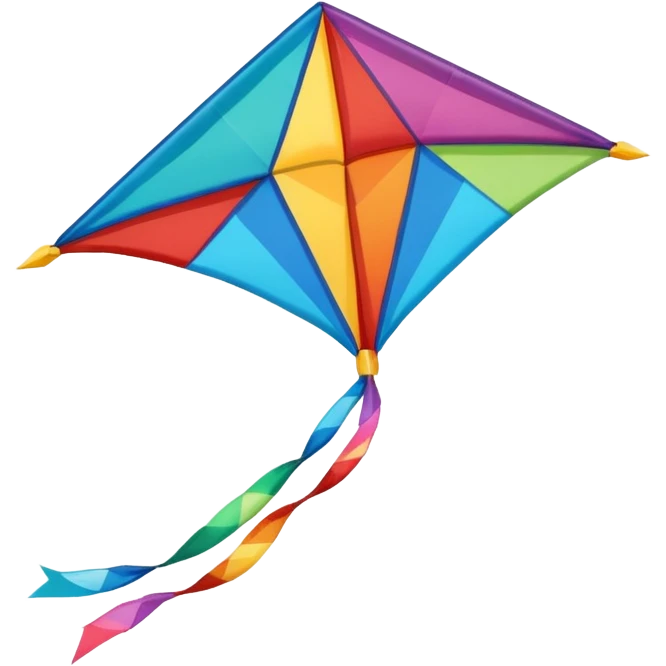 a kite emoji