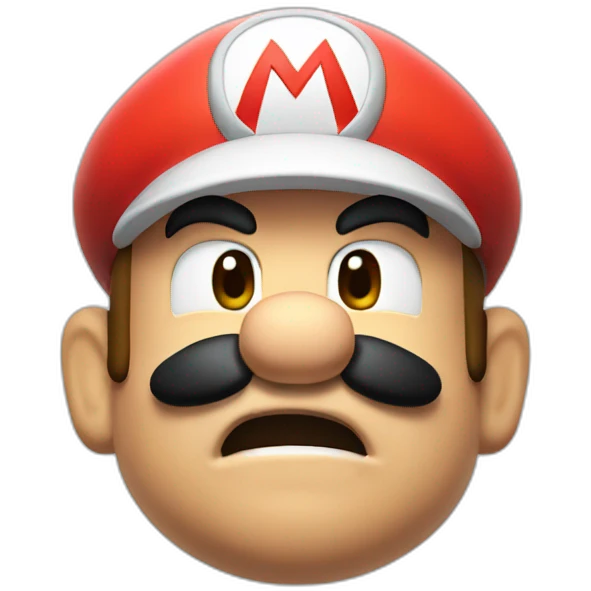 Mario qui fumes emoji