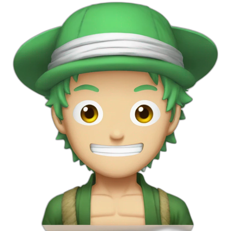 One piece zoro emoji