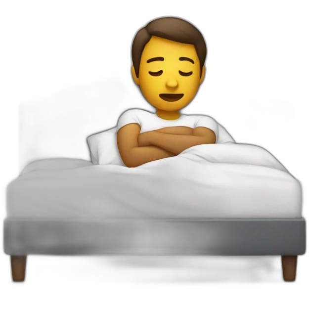 working in bed emoji