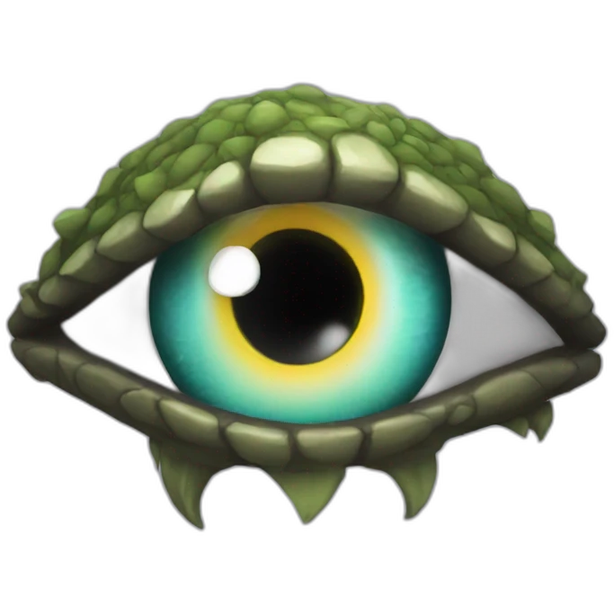 eye dragon emoji