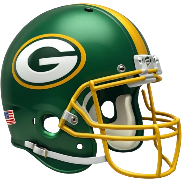 Packers helmet  emoji