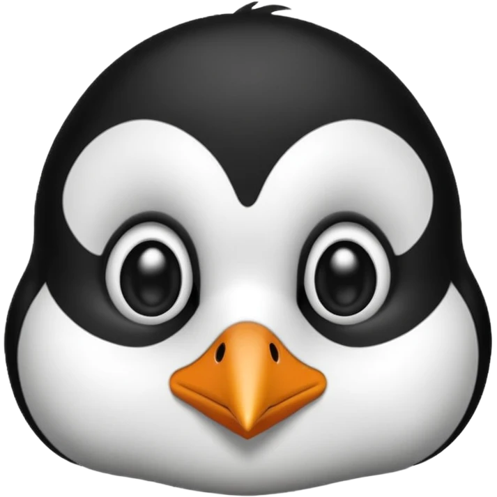 penguin face emoji