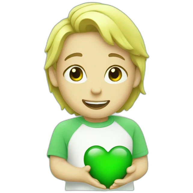 Green heart emoji