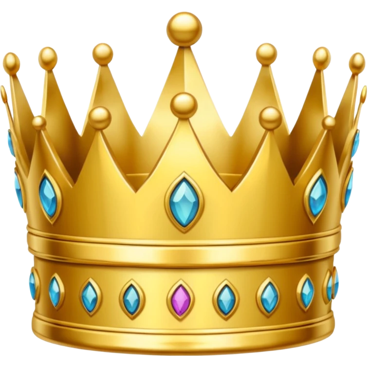 ornate gold crown emoji