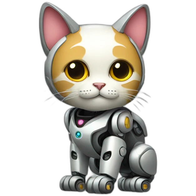 cat robot emoji