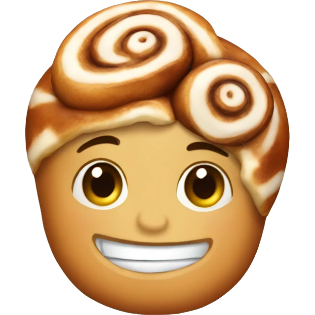 Cinnamon bun emoji