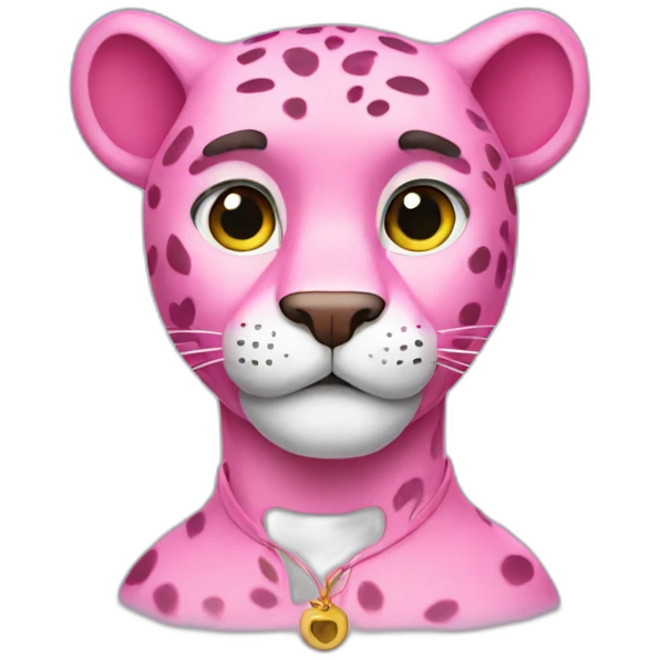Pink panther emoji