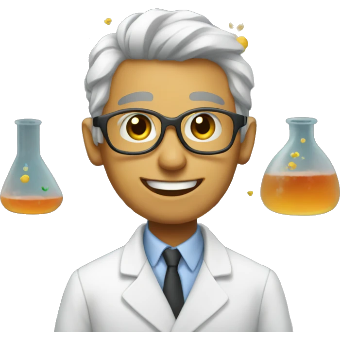 scientist in a lab emoji