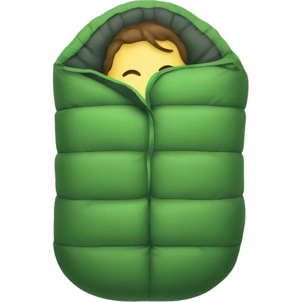 sleeping bag emoji
