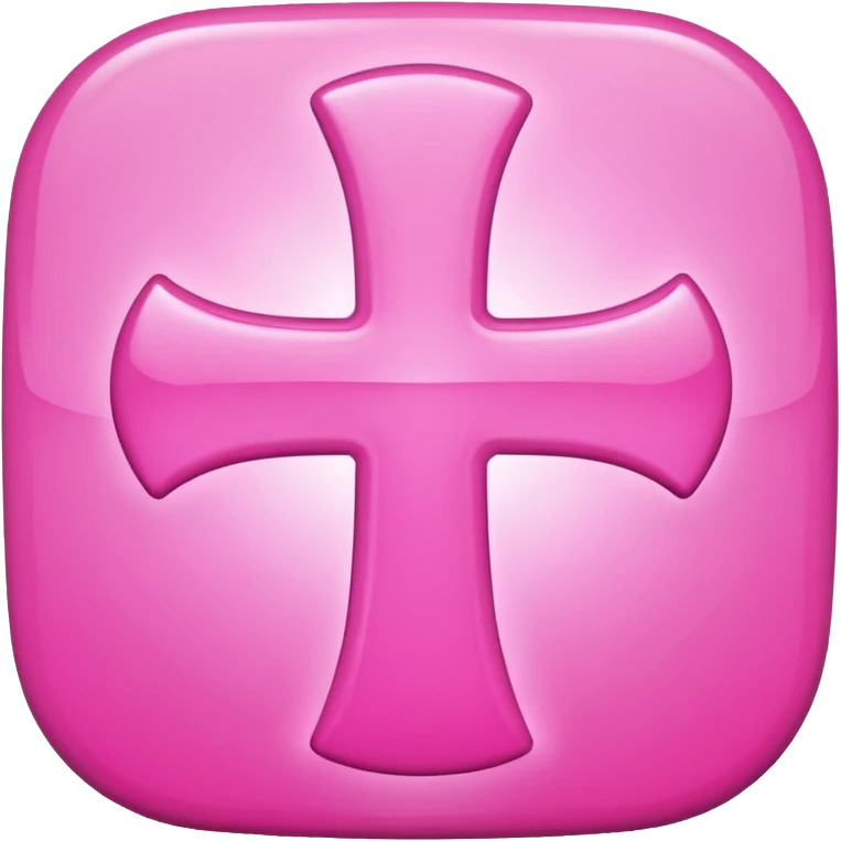mac os icon pink cross icon emoji