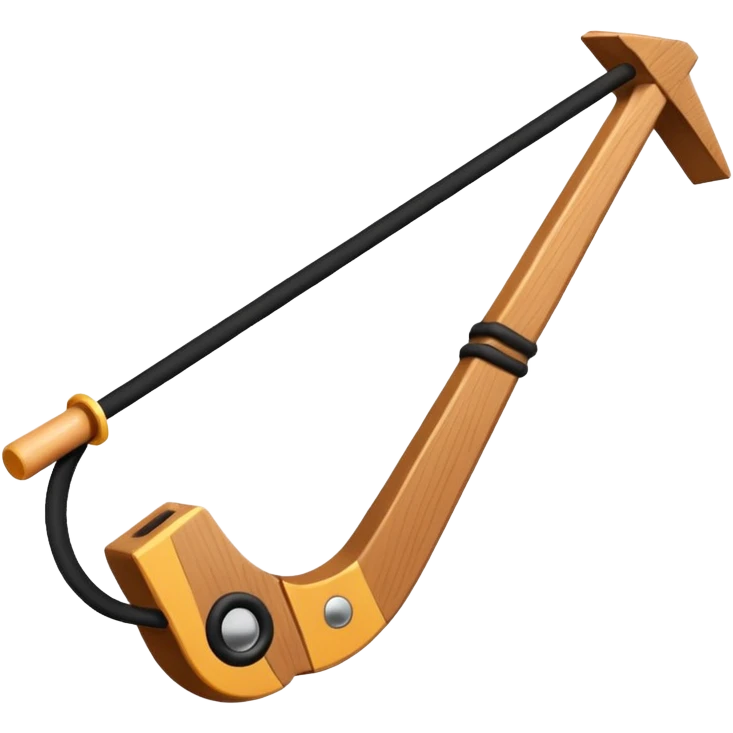 a Y-shaped slingshot emoji