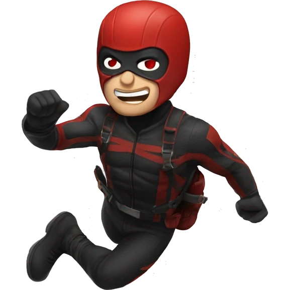 Daredevil falling  emoji