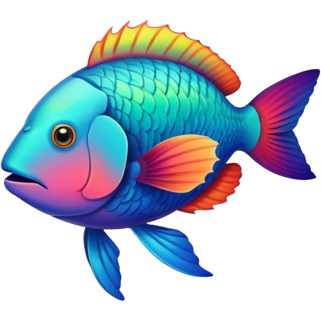 Parrotfish emoji